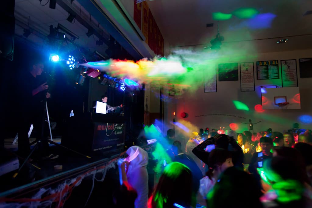 Fog machine Calgary DJ