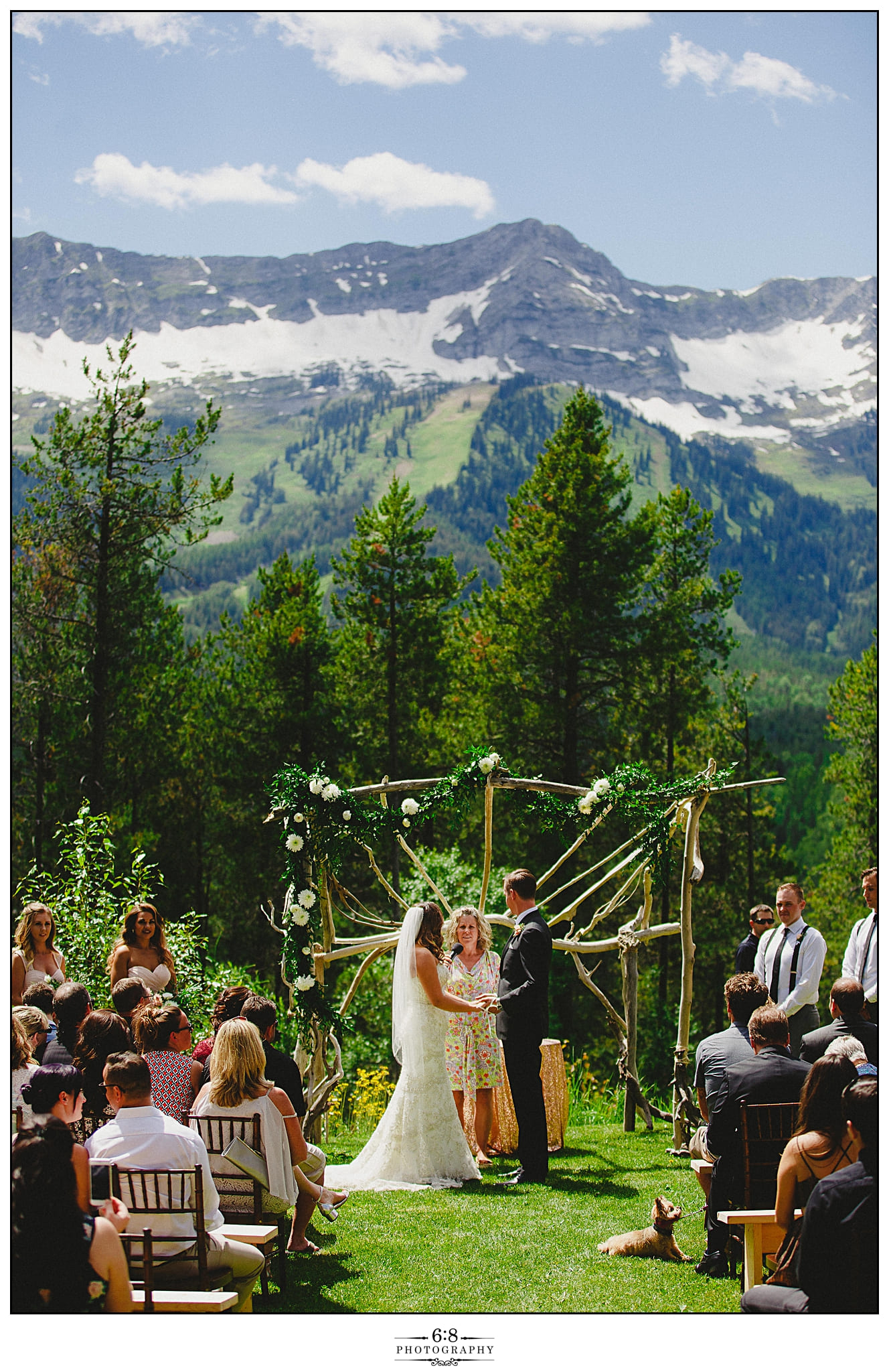 Calgary DJ at a wedding ceremony