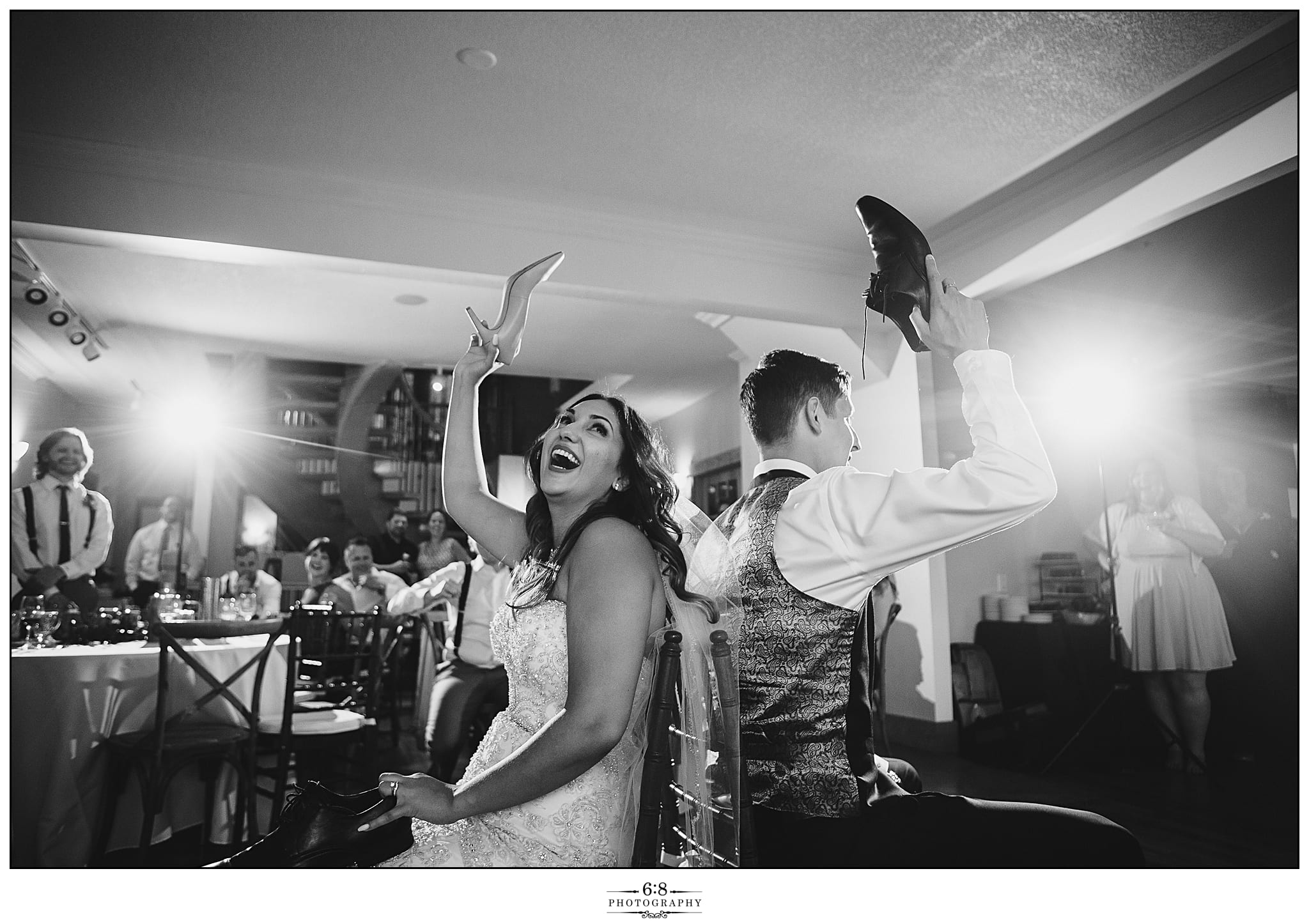 Wedding reception with a Calgary DJ service
